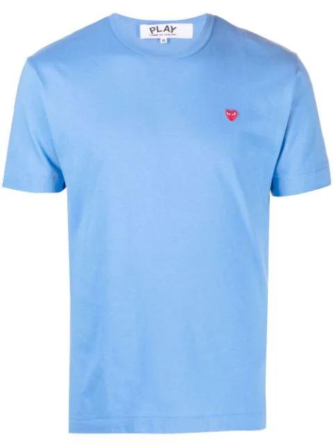 logo-patch short-sleeve T-shirt by COMME DES GARCONS