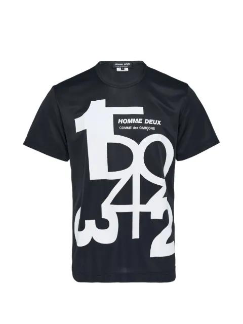 logo-print T-shirt by COMME DES GARCONS