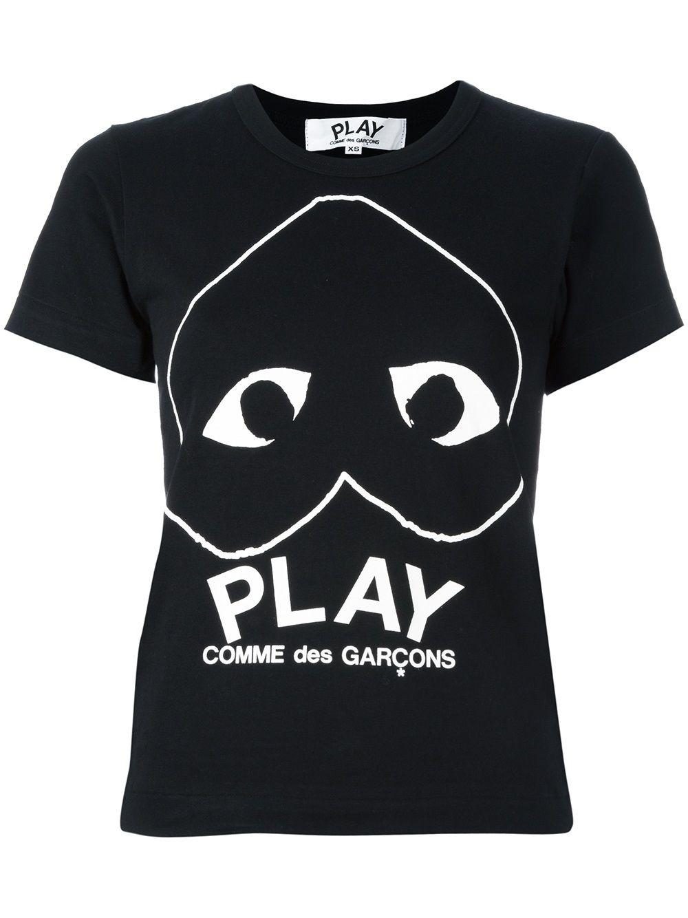 logo print T-shirt by COMME DES GARCONS