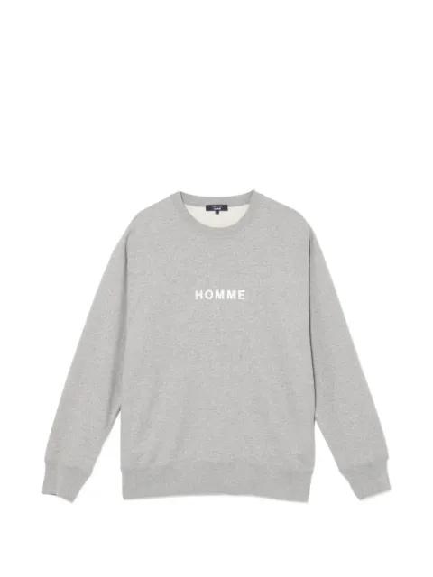 logo-print sweatshirt by COMME DES GARCONS