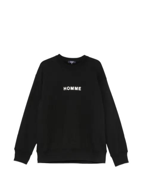 logo-print sweatshirt by COMME DES GARCONS