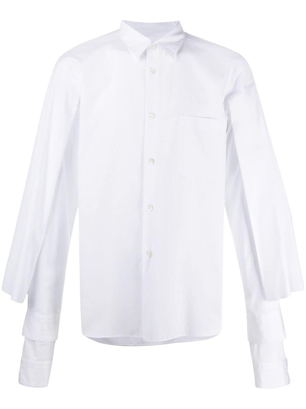 long-sleeve cotton shirt by COMME DES GARCONS