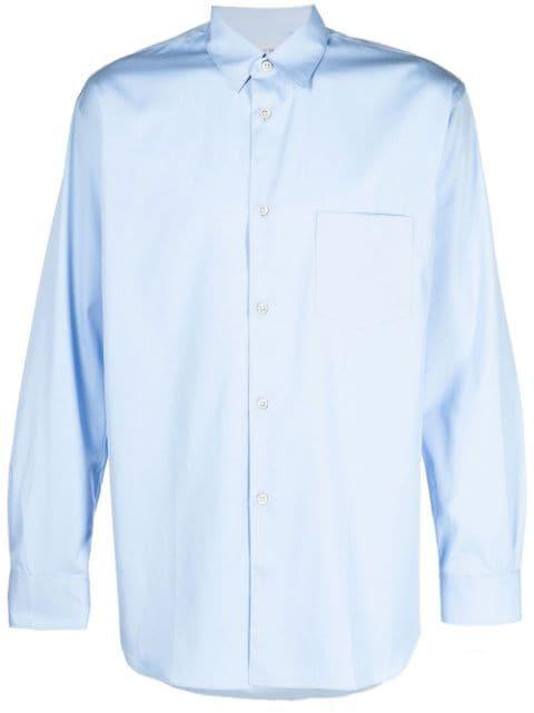 long-sleeve cotton shirt by COMME DES GARCONS