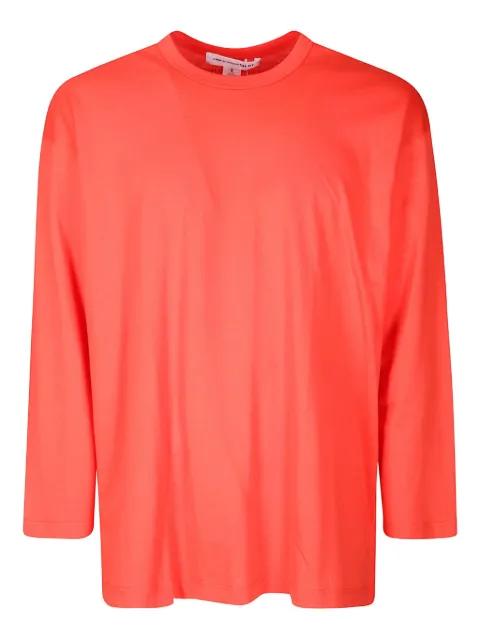 long-sleeve crew-neck T-shirt by COMME DES GARCONS