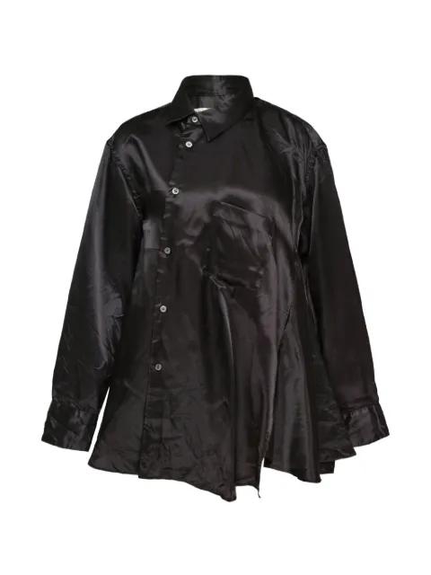 long-sleeves asymmetric dress by COMME DES GARCONS