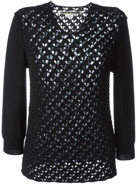loose knit sweater by COMME DES GARCONS