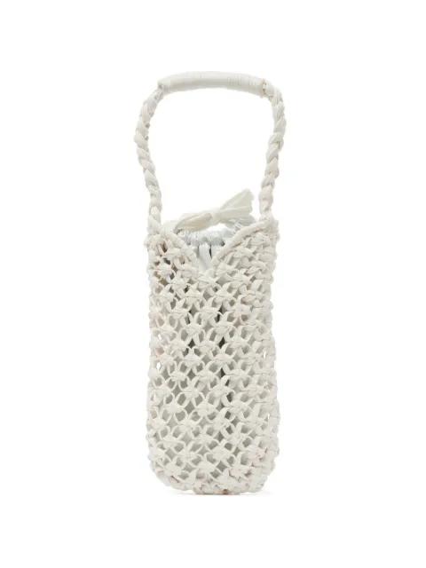 macramé-knit tote bag by COMME DES GARCONS