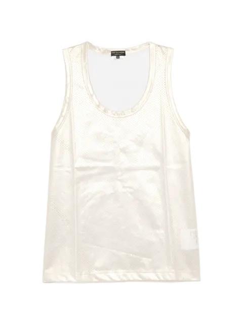 metallic mesh vest by COMME DES GARCONS