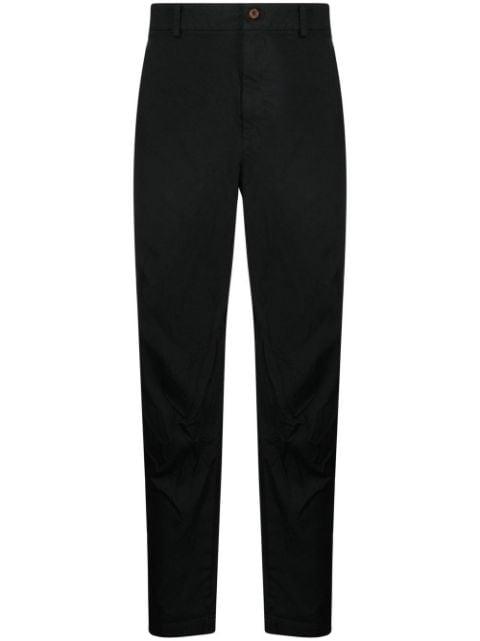 mid-rise cropped trousers by COMME DES GARCONS