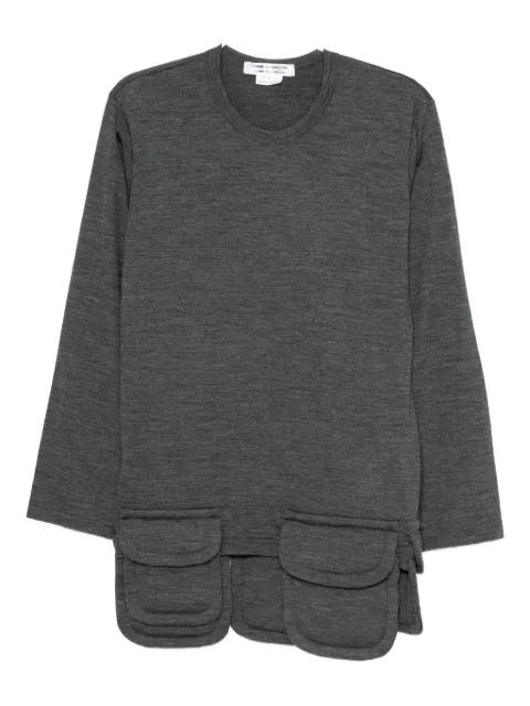 multi-pocket T-shirt by COMME DES GARCONS