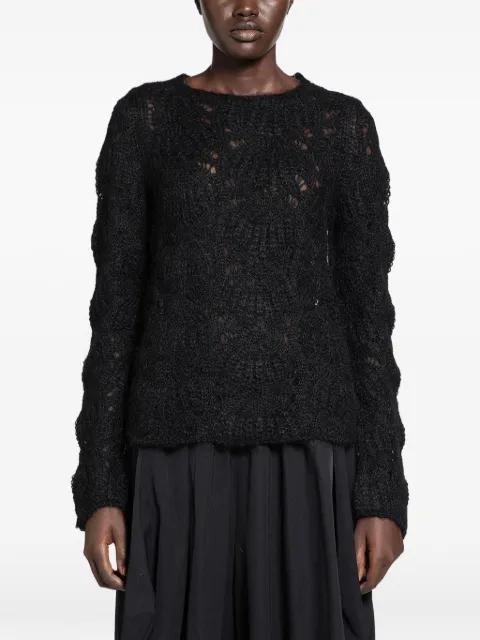 open-knit sweater by COMME DES GARCONS
