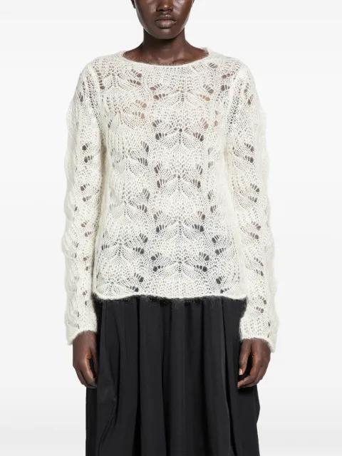 open-knit sweater by COMME DES GARCONS