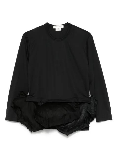 padded-hem top by COMME DES GARCONS