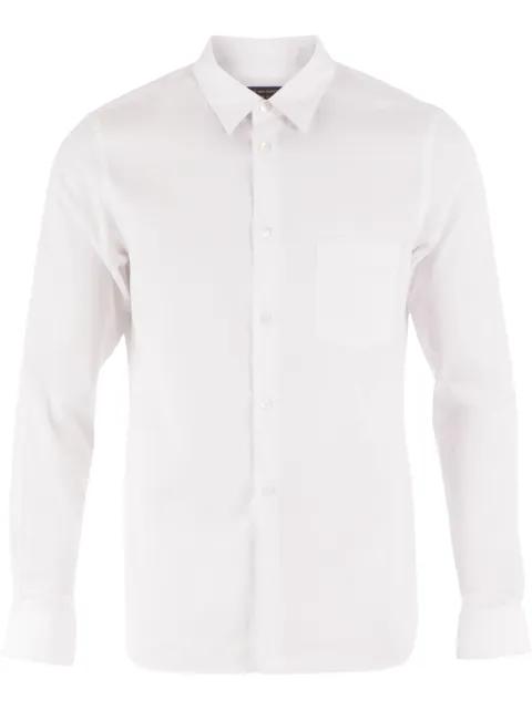 panelled cotton shirt by COMME DES GARCONS