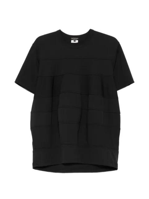 panelled crew-neck T-shirt by COMME DES GARCONS