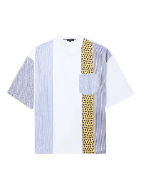 panelled paisley-print T-shirt by COMME DES GARCONS