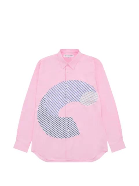panelled shirt by COMME DES GARCONS