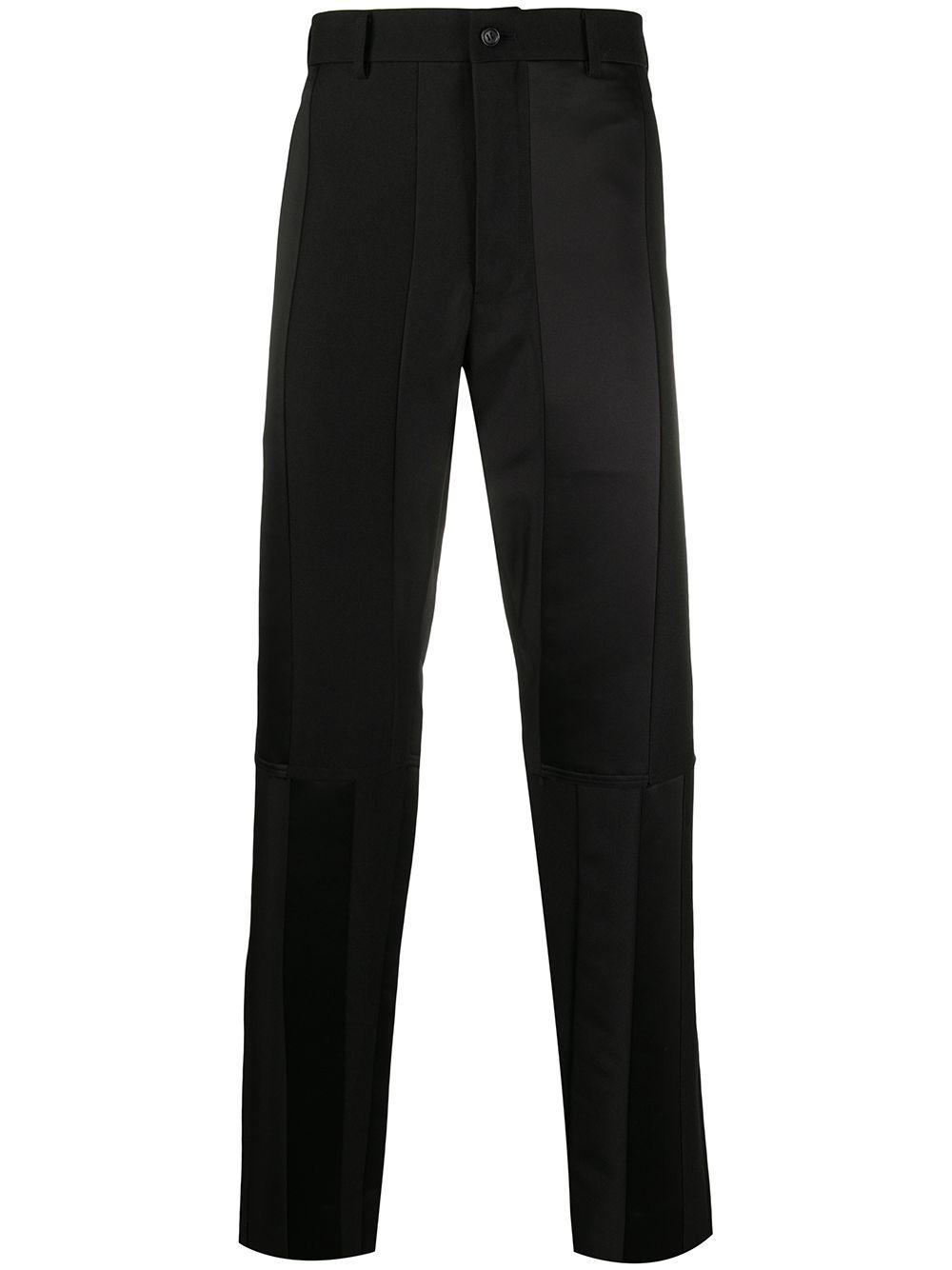 panelled straight-leg trousers by COMME DES GARCONS