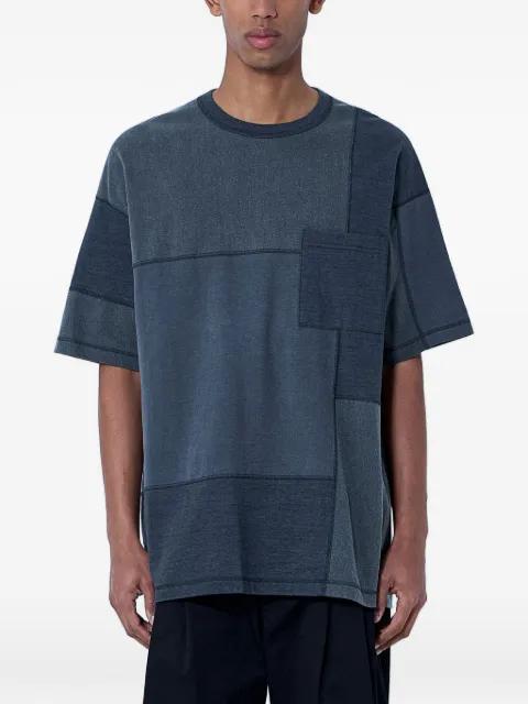 patchwork chest-pocket T-shirt by COMME DES GARCONS