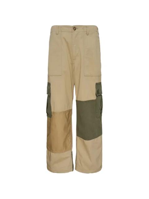 patchwork cotton cargo pants by COMME DES GARCONS