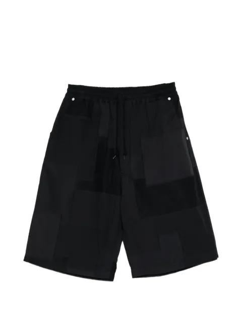 patchwork drawstring shorts by COMME DES GARCONS