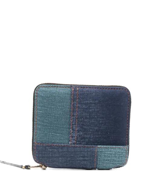 patchwork zip wallet by COMME DES GARCONS