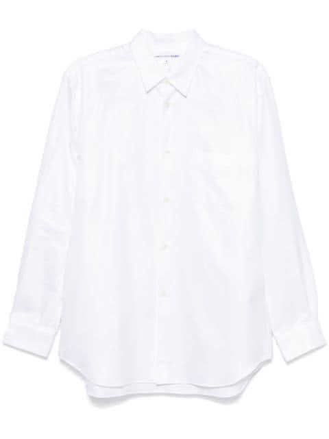 patterned-jacquard shirt by COMME DES GARCONS