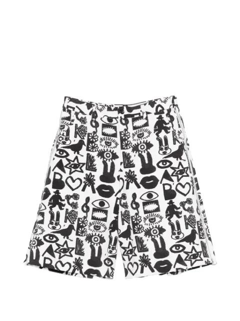 patterned shorts by COMME DES GARCONS