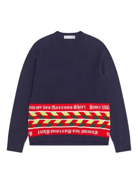 patterned sweater by COMME DES GARCONS