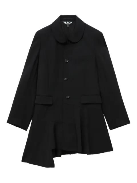 peplum-hem coat by COMME DES GARCONS