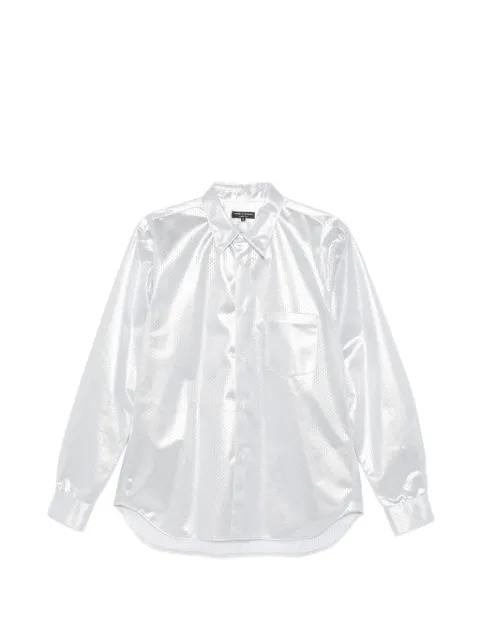 perforated-mesh shirt by COMME DES GARCONS