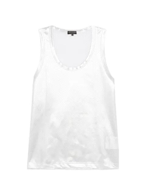 perforated metallic vest by COMME DES GARCONS