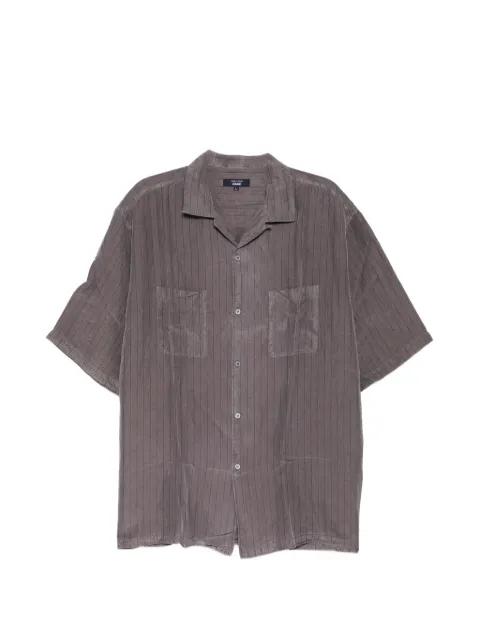 pinstripe short-sleeve shirt by COMME DES GARCONS
