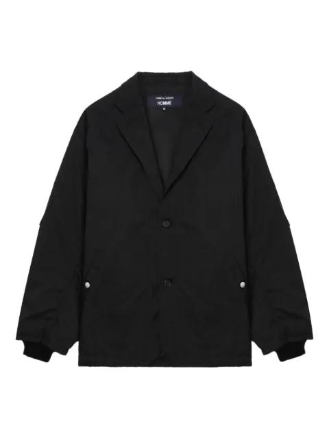 pinstripe three-button jacket by COMME DES GARCONS