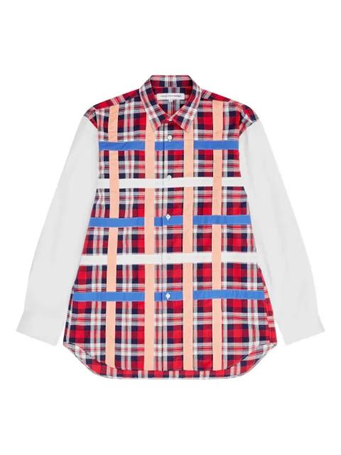 plaid-pattern shirt by COMME DES GARCONS