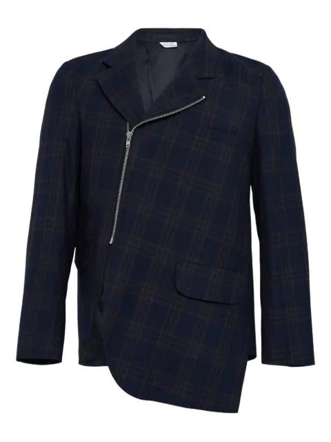 plaid zip jacket by COMME DES GARCONS