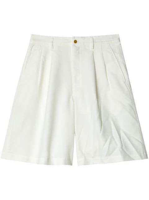 pleat-detail wide-leg shorts by COMME DES GARCONS