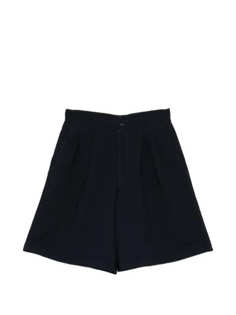 pleated-detail shorts by COMME DES GARCONS