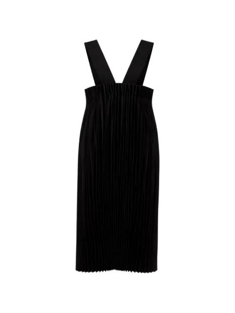 pleated midi dress by COMME DES GARCONS