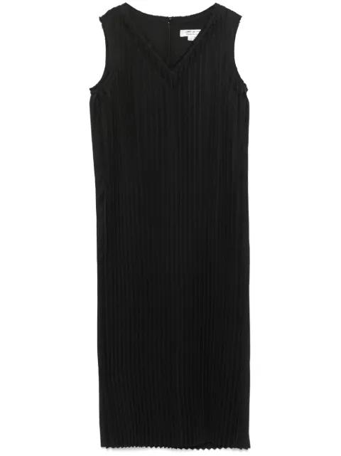 pleated midi dress by COMME DES GARCONS