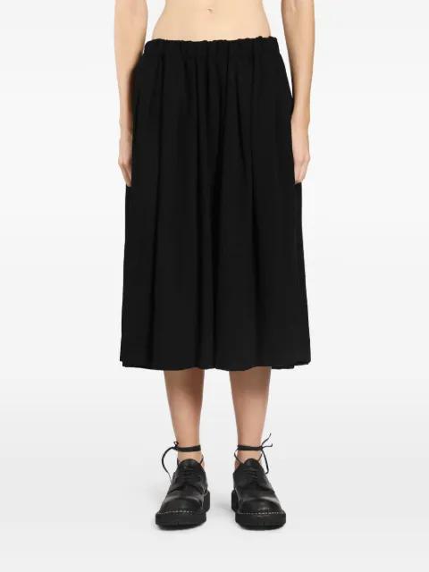 pleated midi skirt by COMME DES GARCONS