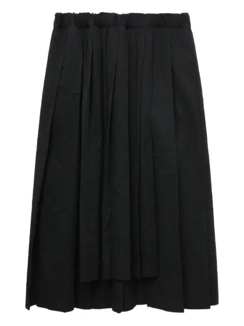 pleated midi skirt by COMME DES GARCONS