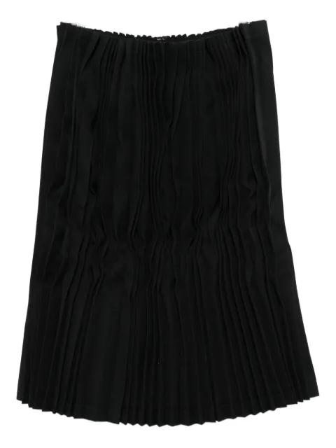 pleated midi skirt by COMME DES GARCONS