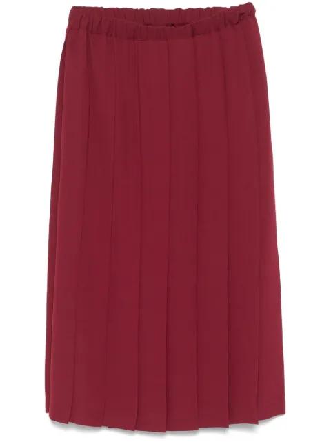 pleated midi skirt by COMME DES GARCONS