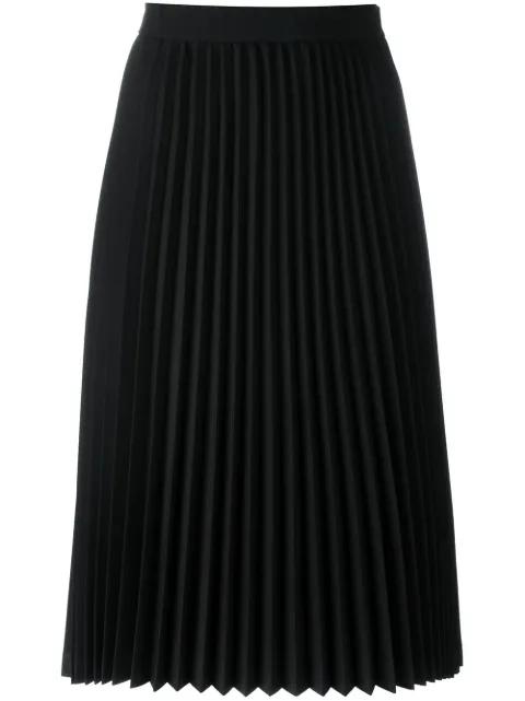pleated midi skirt by COMME DES GARCONS