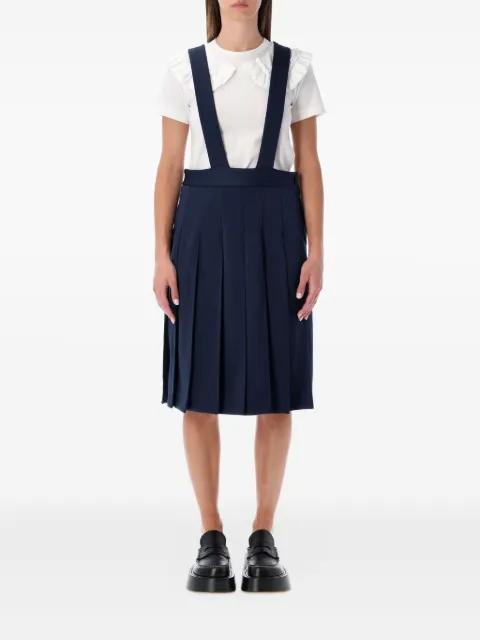 pleated pinafore dress by COMME DES GARCONS
