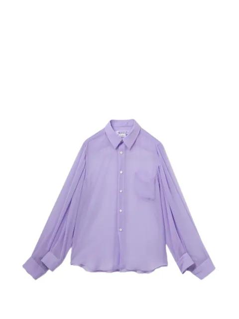 point-collar shirts by COMME DES GARCONS