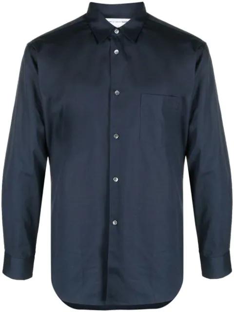 pointed collar cotton shirt by COMME DES GARCONS