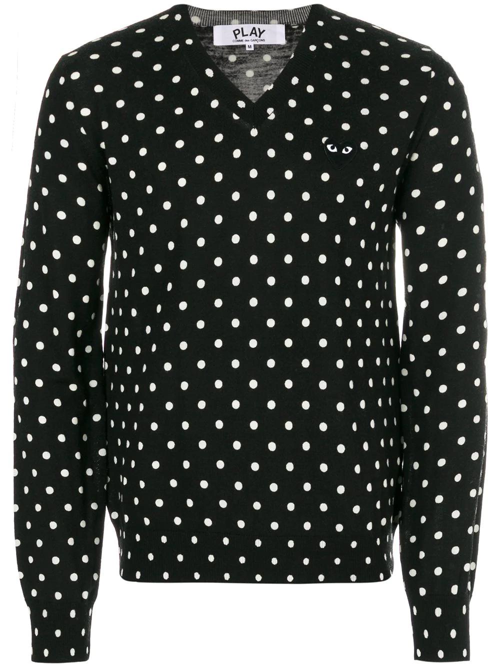 polka-dot jumper by COMME DES GARCONS