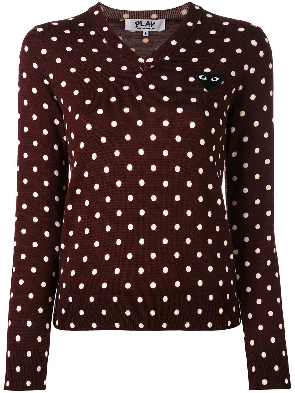 polka-dot jumper by COMME DES GARCONS